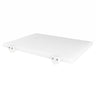 Skjærebrett - 600x400 mm - Tykkelse: 20 mm - HACCP - PE 500 (HDPE) - hvit - antiskli-hjørner