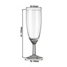 (6 stk.) GILDE Champagneglass GILDE - 16 cl - oppvaskmaskinsikkert