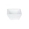 (10 stk.) Skål - Melamin - 90x90x100 mm - tåler oppvaskmaskin - hvit