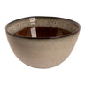 (6 stk.) Serveringsskål Hazelton - steingods - 150x150 mm - stablebar - brun