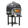 Elektrisk pizzaovn - 1200x1368 mm - 6x Ø 30 cm - opptil 400 °C - digitalt touchpanel - 75 pizzaer/time - inkl. understell