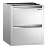 Skuffemodul PREMIUM - 2 skuffer - underbygg 400x760 mm - for ATK 800 mm dyp