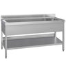 ECO-oppvaskbenk – 2000 x 600 mm – med 1 vask