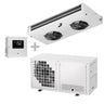 Fryseaggregat – splitt - Type splitt - for rom opptil 20 m³ - Beskyttelsesgrad IP 51