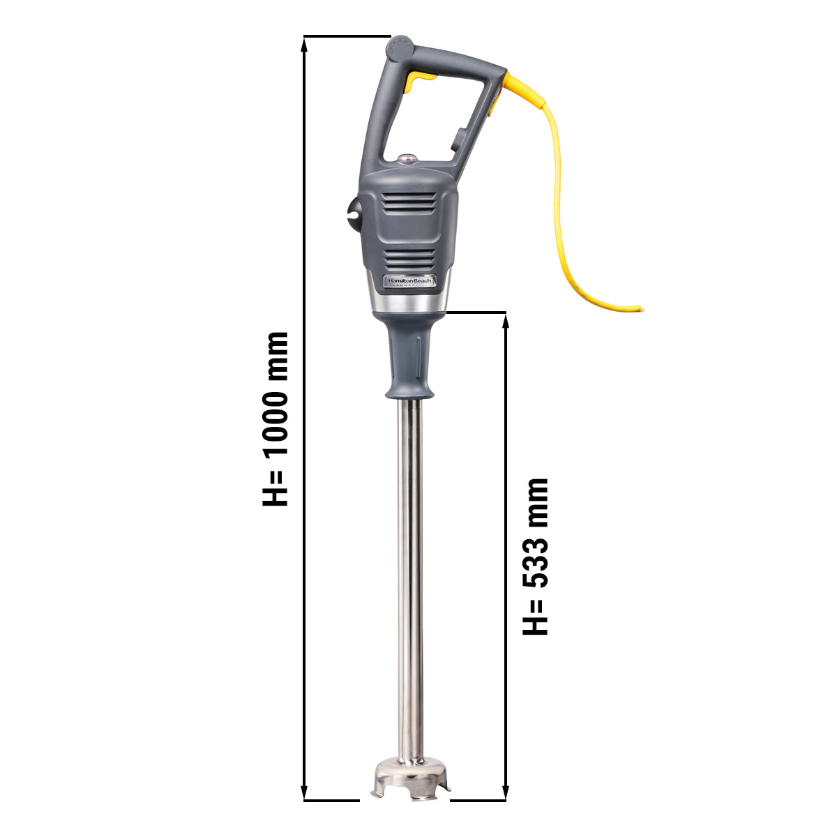 Hamilton Beach Stavmikser - med effektregulator - 53,3 cm