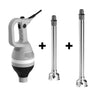 Stavmikser sett - inkl. mikserstaver 350 og 450 mm - 430 W - 1 hastighet - for opptil 100 l