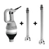 Stavmikser sett - inkl. mikserstaver 350 og 450 mm - 750 W - 1 hastighet - for opptil 300 l