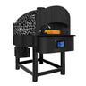 Gass pizzaovn - 1482x1720 mm - 9x Ø 30 cm - opptil 400 °C - digitalt touchpanel - 130 pizzaer/time - inkl. understell og dyser for naturgass og propan