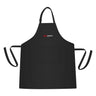 (5 stk.) Midjeforkle - svart - med GGM Gastro-logo - LxB: 840x670 mm - lang modell