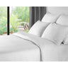 (10 stk.) Elegant Damask Dynetrekk - 80x80 cm - hvit