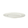 (6 stk.) Lux - tallerken - Maastricht - flat - porselen - Ø 21 cm - elfenbenhvit