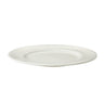 (6 stk.) Lux - tallerken - Maastricht - flat - porselen - Ø 23,5 cm - elfenben
