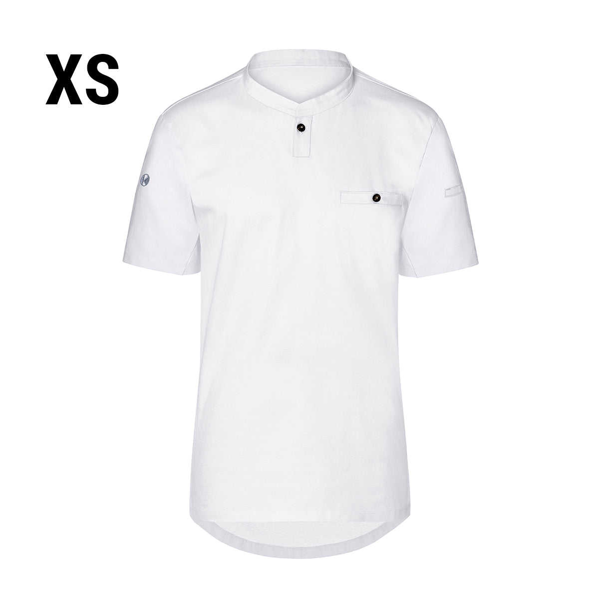 (6 Stykker) Karlowsky - Kort erm Menns Arbeidsskjorte Performance - Hvit - Størrelse: XS