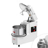 Eltemaskin - 22 l / 18 kg - 1 hastighet - avtakbar bolle & vippbart eltehode - timerfunksjon - 400 V