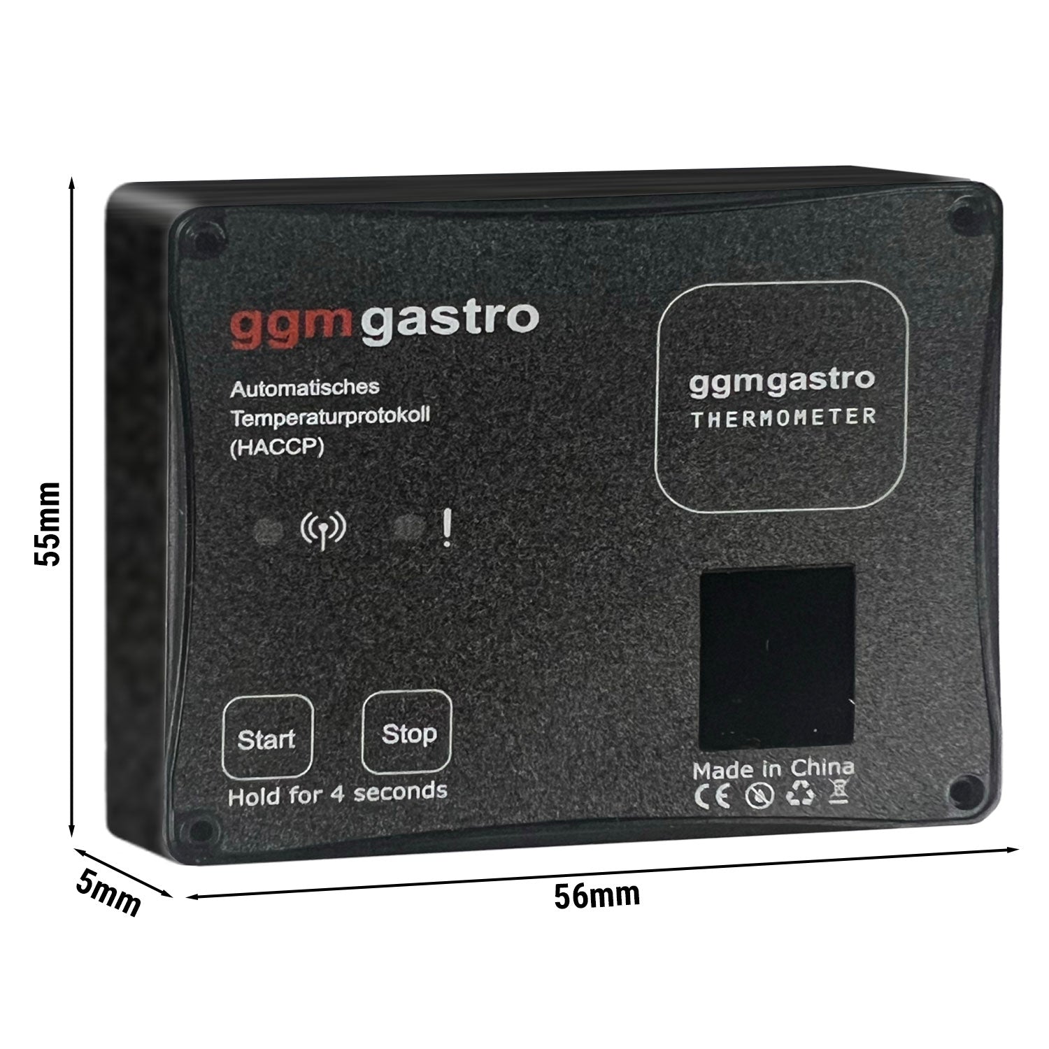 Automatisk temperaturlogg - med GGM Thermometer-appen