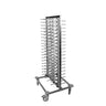 Tallerkenvogn dobbel - opptil 80 tallerkener - Ø 16–32 cm - med hjul