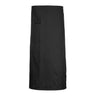 Midjeforkle - svart - med lomme - Lengde: 76 cm