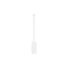 Slikkepott flat - polyetylen/PE - 49x26 mm - Lengde: 377 mm - hvit