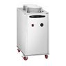 Tallerkendispenser - oppvarmet - 1 kW - med hjul - 2x40 tallerkener