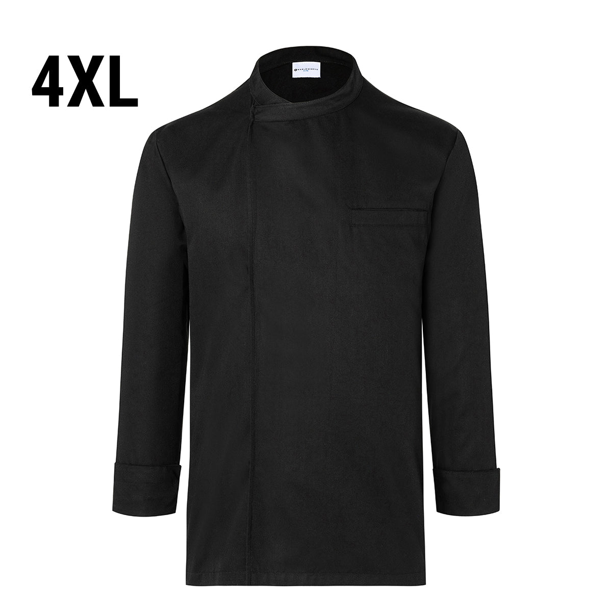 (6 stk) Karlowsky langermet skjorte - svart - str. 4XL