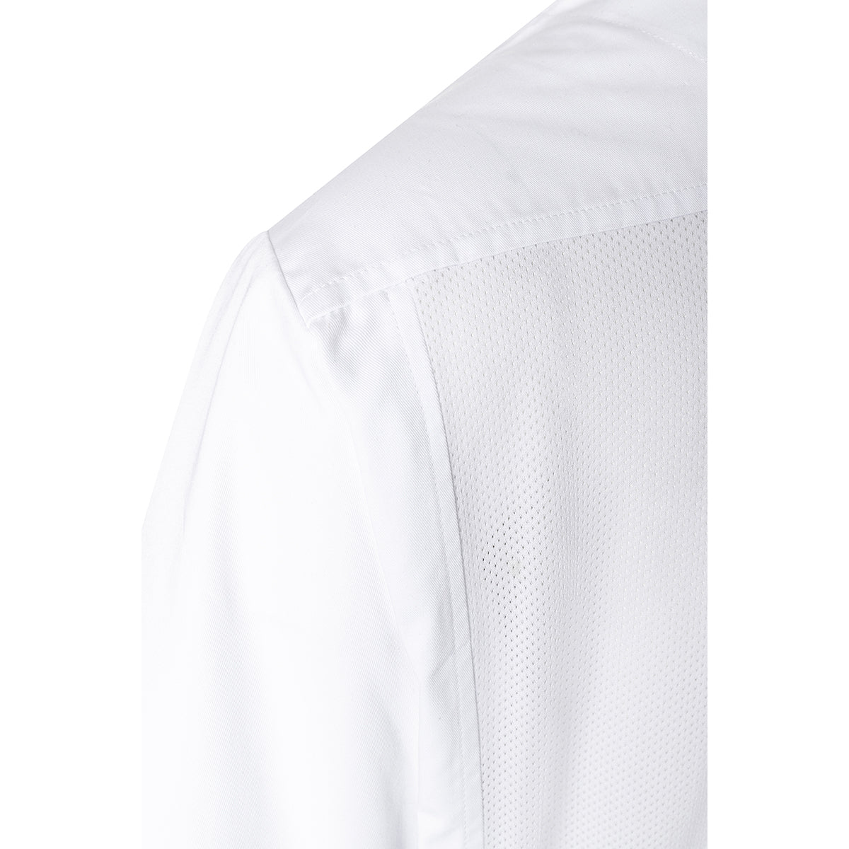 (6 stk) Karlowsky langermet skjorte - hvit - str. S