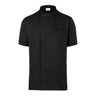 (6 stk) Karlowsky - Kortermet kokkeskjorte - Svart - Strl. XL