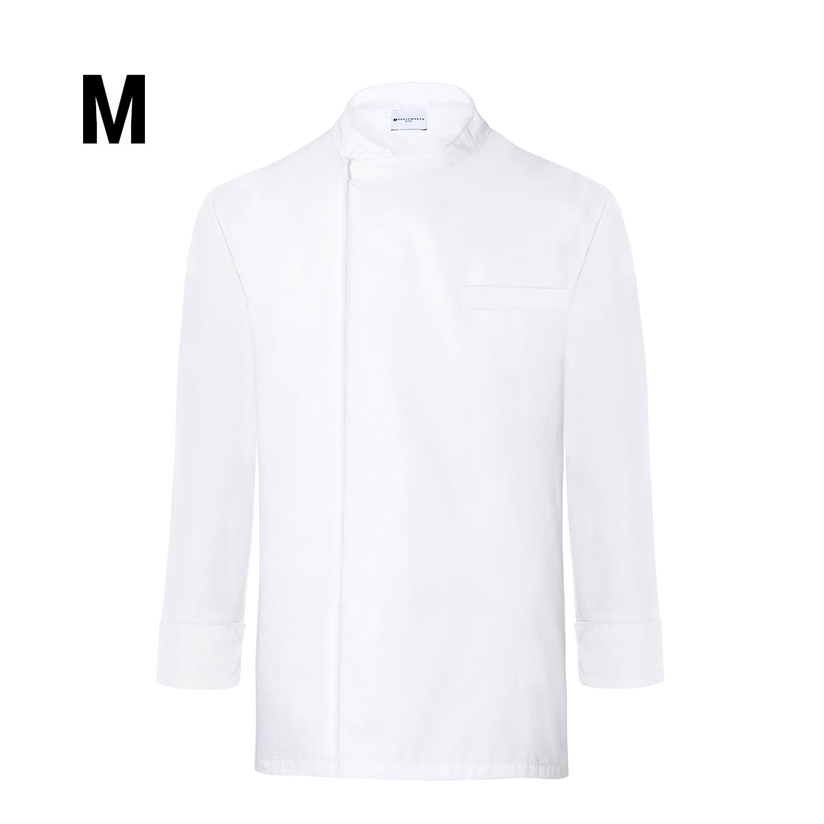 (6 stk) Karlowsky langermet skjorte - hvit - str. M
