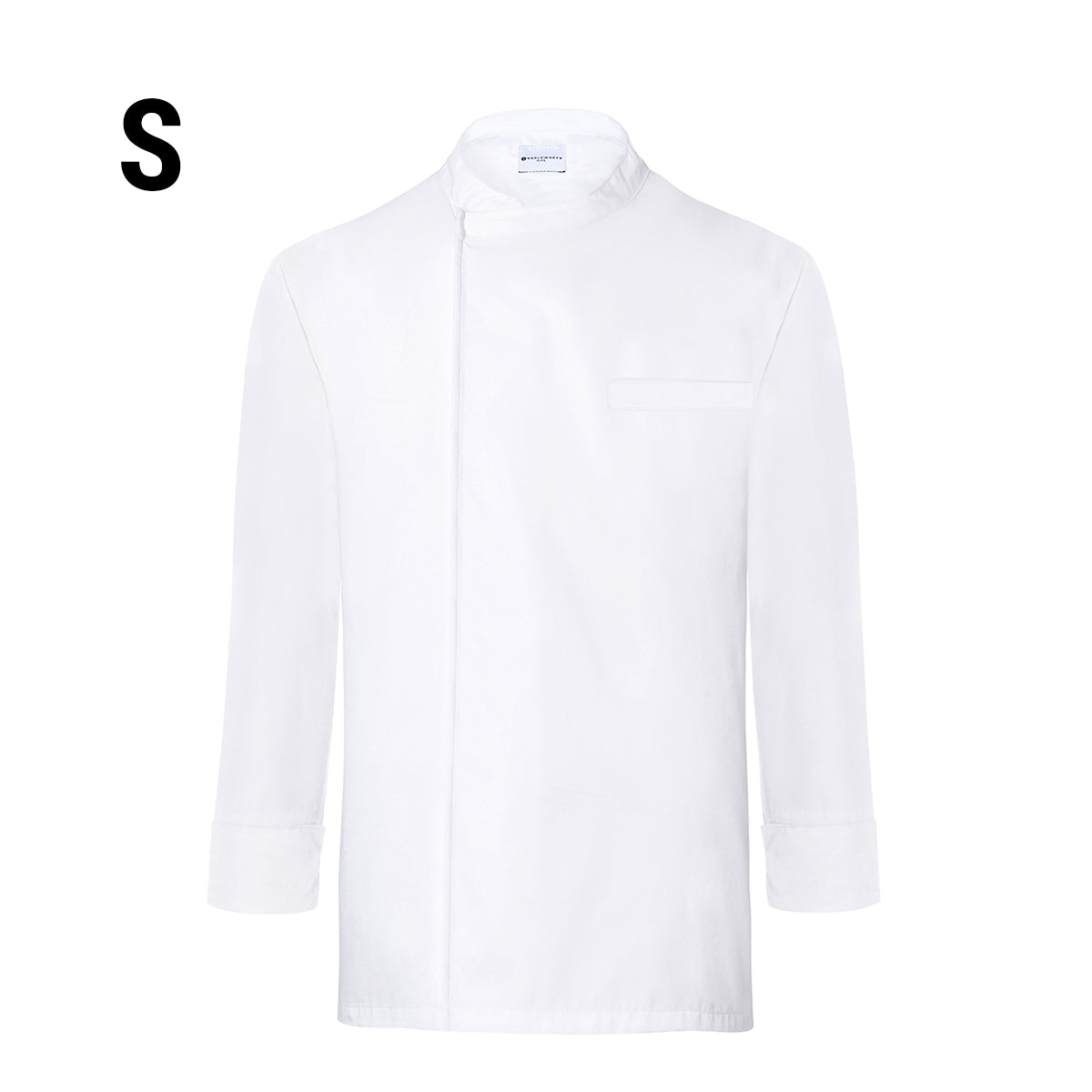 (6 stk) Karlowsky langermet skjorte - hvit - str. S