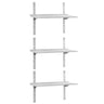 Vegghylle i rustfritt stål ECO - 1 400x400 mm - med 3 hyller