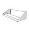 Vegghylle i rustfritt stål - 1 067x457 mm - med 1 hylle - for oppvaskkurver
