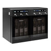 Vinskap - 2 temperatursoner - for 6 flasker