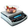 Kontrollvekt (benkvekt) - 3 kg - deling 1 g - veieplate 300x235 mm - IP44 - OIML typegodkjent - LCD-display - enhetsvalg g/kg/oz/lb/ml - rustfritt stål