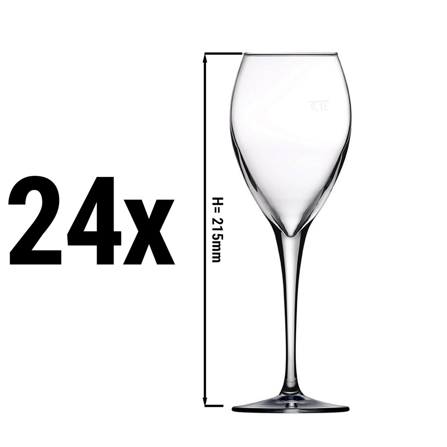 (6 stk.) SEOUL vinglass - 0,26 liter