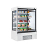 Kjølereol - veggmodell - 1 330 mm - 711 l - med 1 med dobbelt isolerglass hengslet dør og 4 hyller