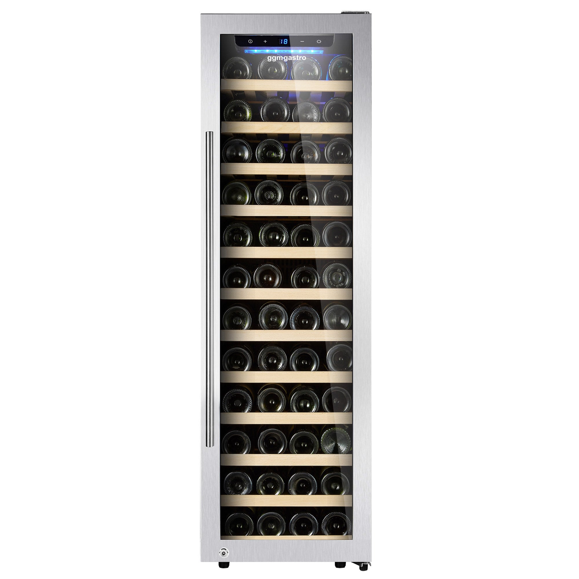 Vinkjøleskap - 1 klimasone - 155 liter - maks. 58 flasker