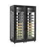 (2 stk.) Vinskap - 2 soner - 400 l - opptil 162 flasker