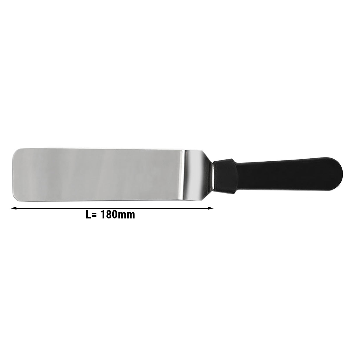 Vinklet palettkniv - 18 cm