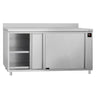 Varmeskap ECO - 2 kW - med skyvedører - med oppkant - 2000x600x970 mm