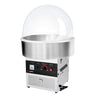 Sukkerspinnmaskin - Ø 520 mm - 950 W - rustfritt stål - inkl. hygienebeskyttelse
