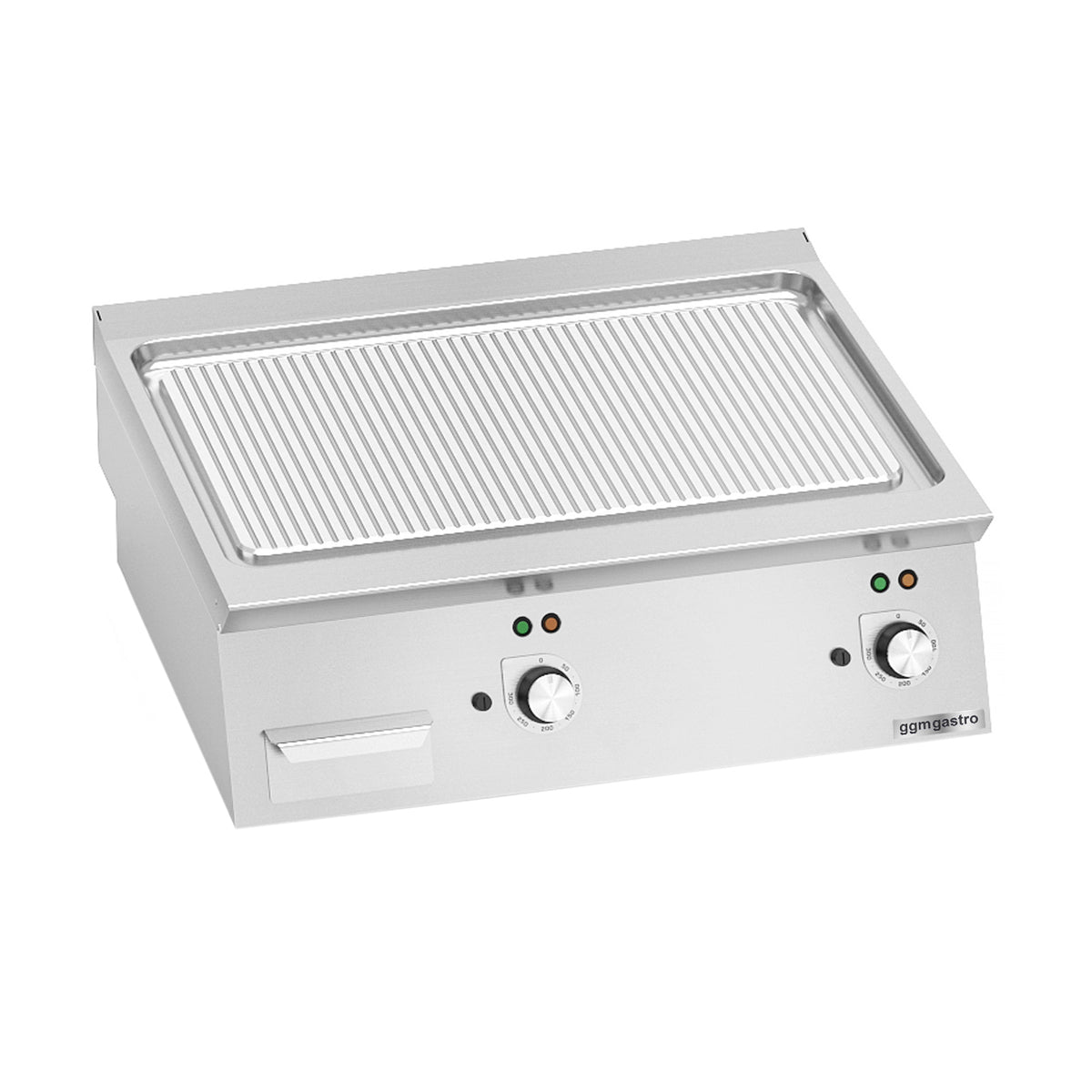 Elektrisk flatgrill - riflet (9,6 kW)