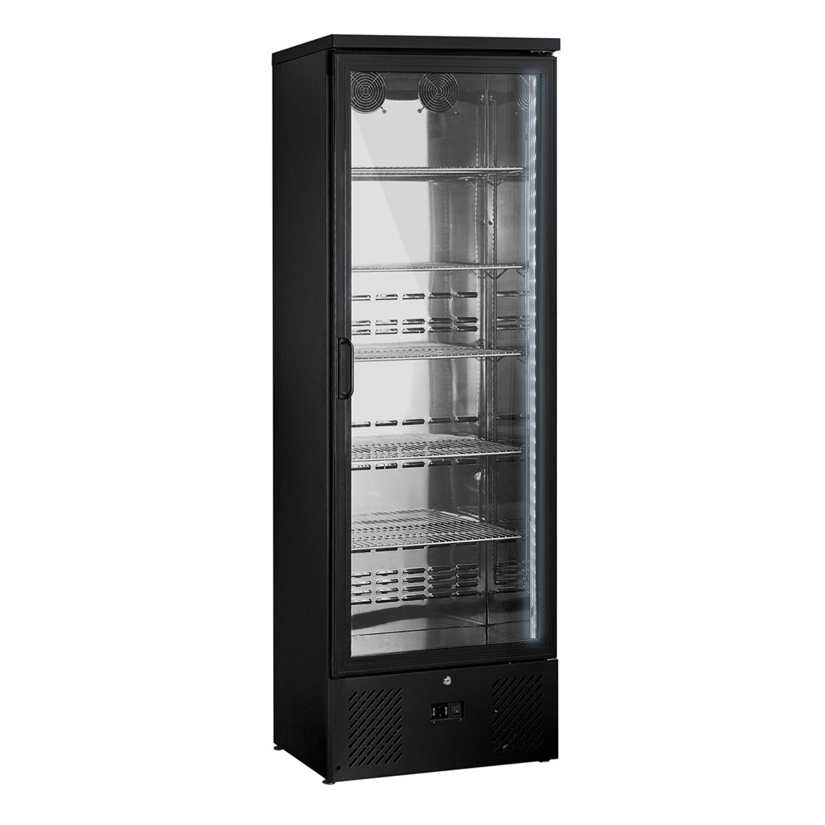 Kjøleskap til flasker - 300 liter- med 1 glassdører