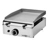 Flatgrill Gass - 3,1 kW - glatt - Stekeflate: 383x395 mm