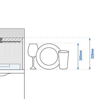 glasswasher_dish_height_305_drawing