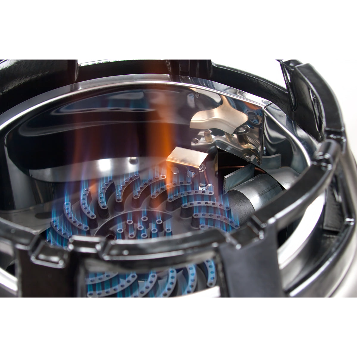 Gass wok komfyr - med 6 kokeplater - 84 kW