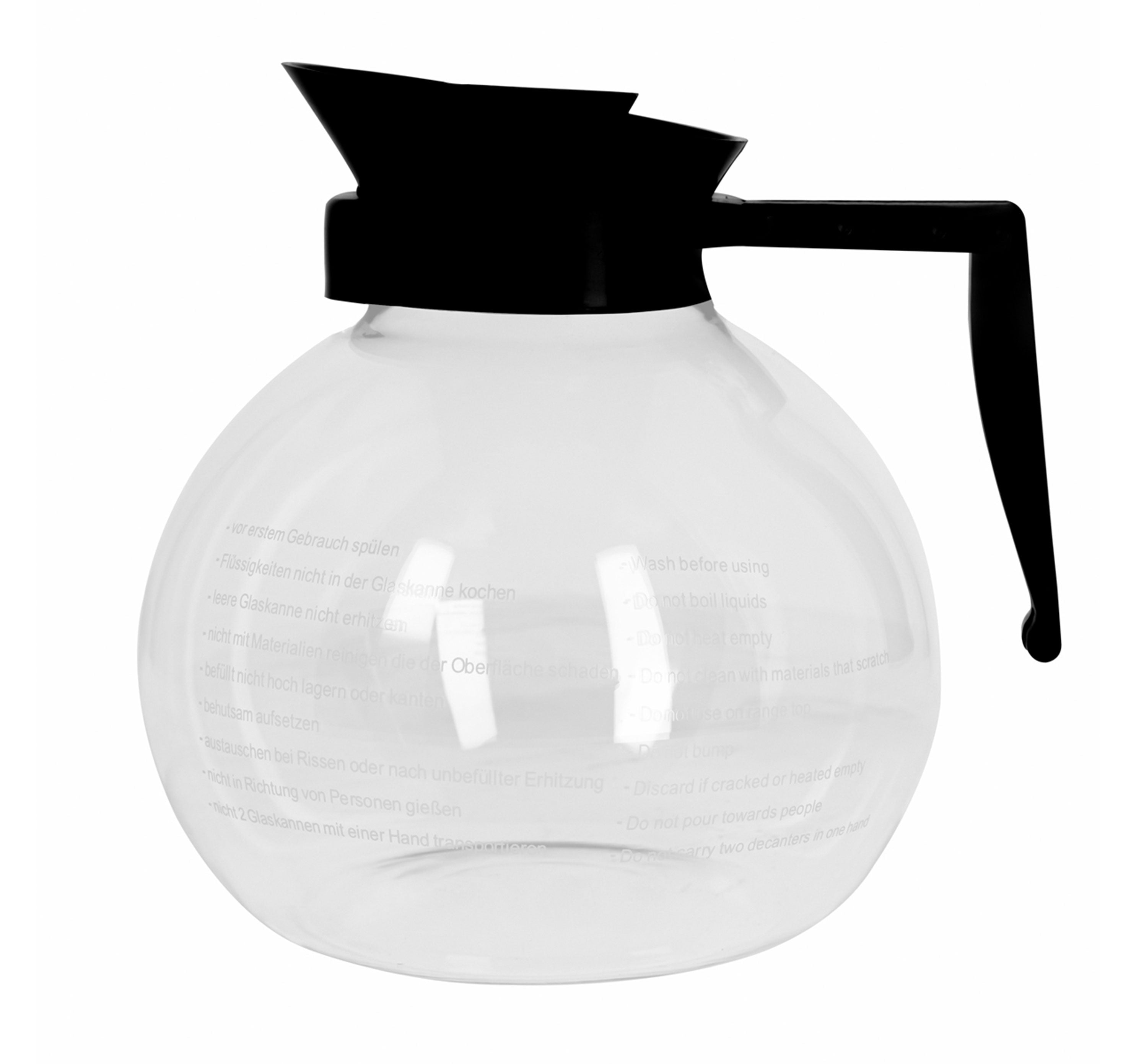Kaffekanne i glass for filterkaffemaskin - 1,7 liter