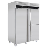 Kjøleskap og fryser kombinasjon - 1,4 x 0,81 m - 1400 liter - med 3 dører
