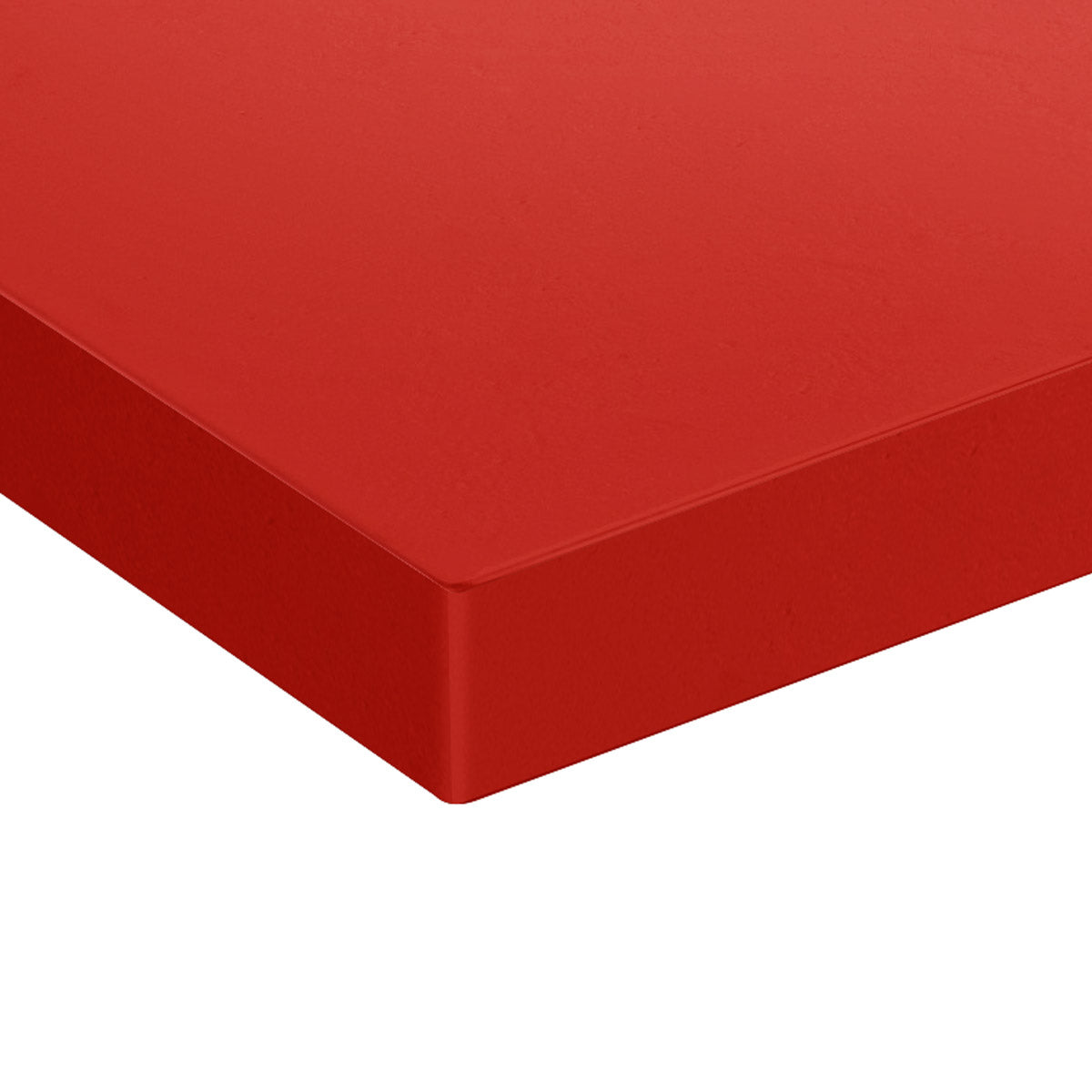 Skjærebrett for kjøttbehandlingsbord - 100 x 60 cm - rødt