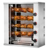 Mini kyllinggrill - elektrisk - med 4 spyd til 12 kyllinger