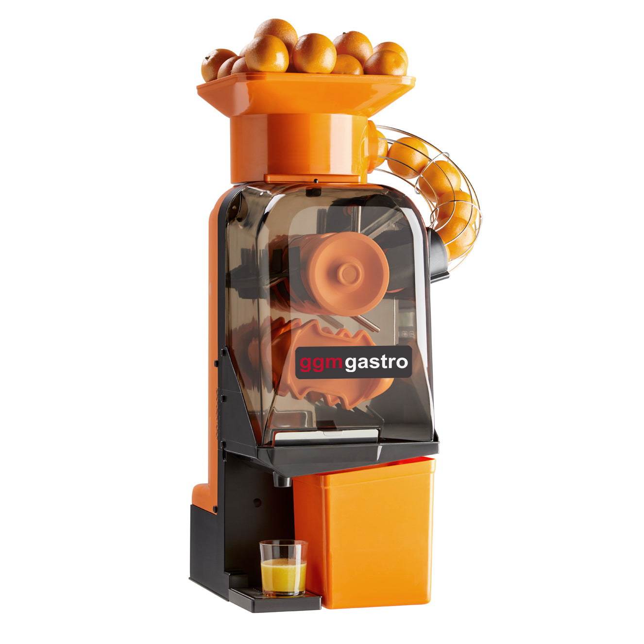 Elektrisk appelsinpresse - oransje - Automatisk parring - inkludert automatisk rengjøringsmodus