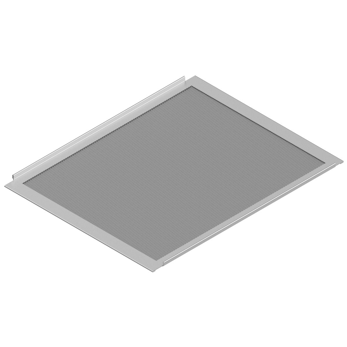 Perforert aluminiumsplate for varmluftsovner - 435 x 345 mm